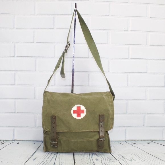 Vintage Army Medic Bag Flash Sales, 56 